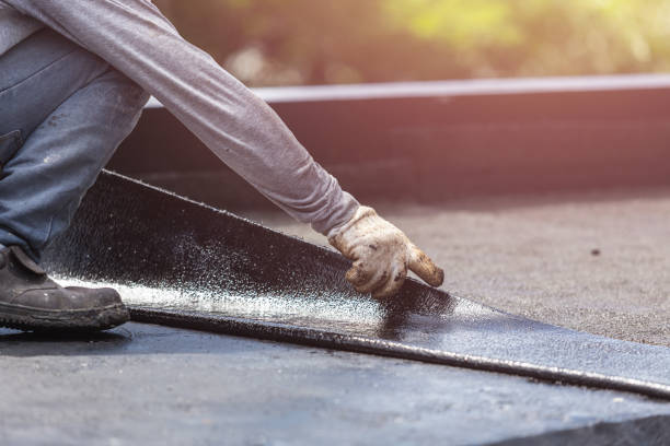 Professional Basement Waterproofing technician working in Mattoon, IL